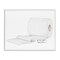 Stupell Industries Good Times Roll Toilet Paper Framed Giclee, design by Nola James